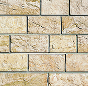 Breccia marble processing side trimmed